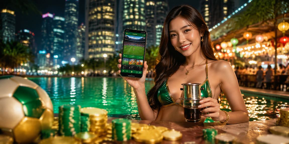 Người dùng Hà Nội tra cứu kết quả xổ số và lô đề trên nền tảng e30 bên tách cà phê